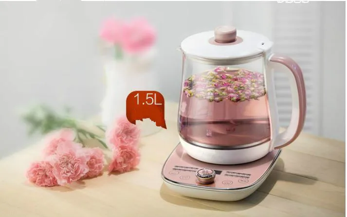 

Full automatic thickened glass multi-function household tea kettle boiling kettle electric Anti-dry Protection
