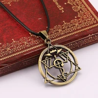 hot cartoon fullmetal alchemist pendantnecklace high quality personality jewelry christmas gift