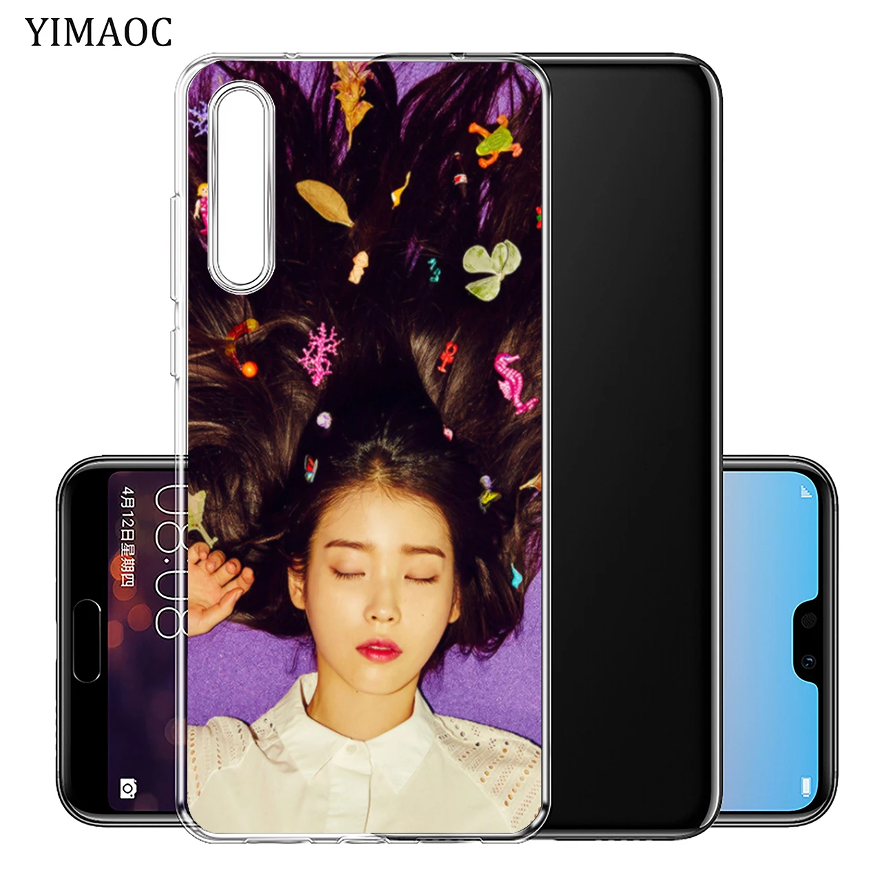 Мягкий силиконовый чехол для телефона YIMAOC kpop singer IU из ТПУ Huawei P30 P20 Pro P10 P9 P8 Lite 2016 2017