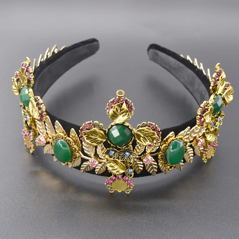 Новинка горячая Распродажа роскошная фарфоровая металлическая повязка на