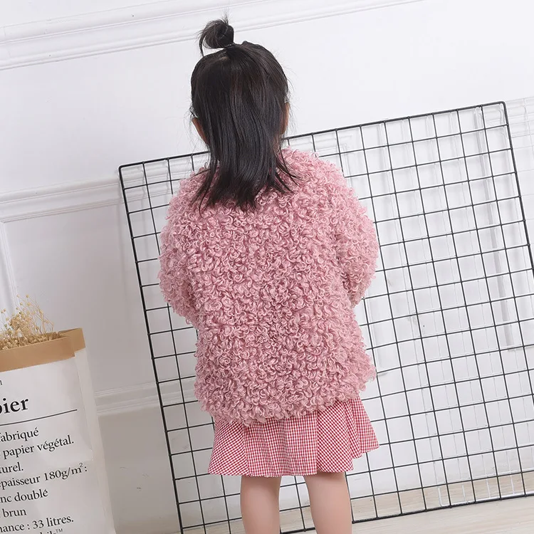 2018 теплая одежда для маленьких девочек зимние детские кардиганы из