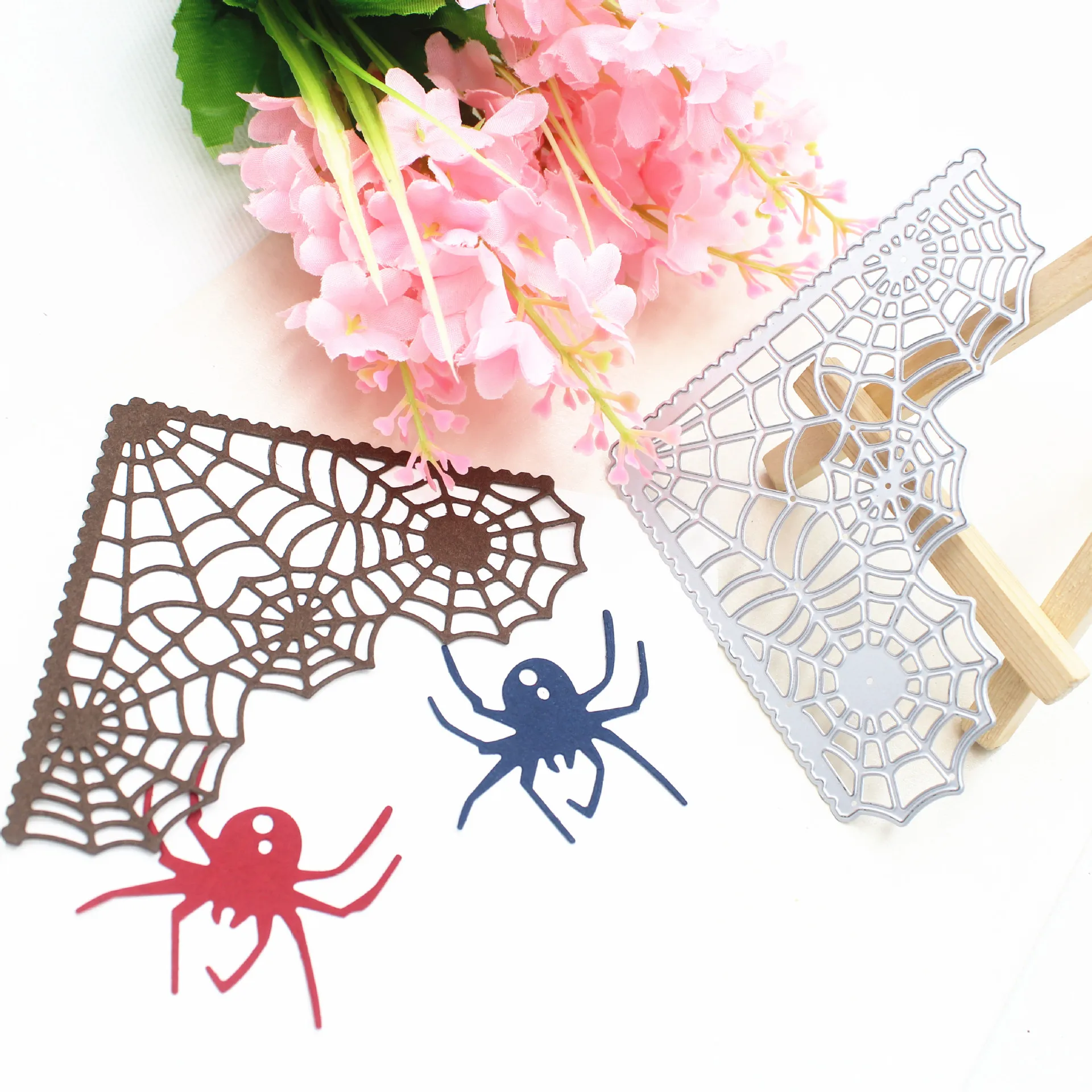 2019 паук сетка металлические трафареты для пресс формы DIY Скрапбукинг фото