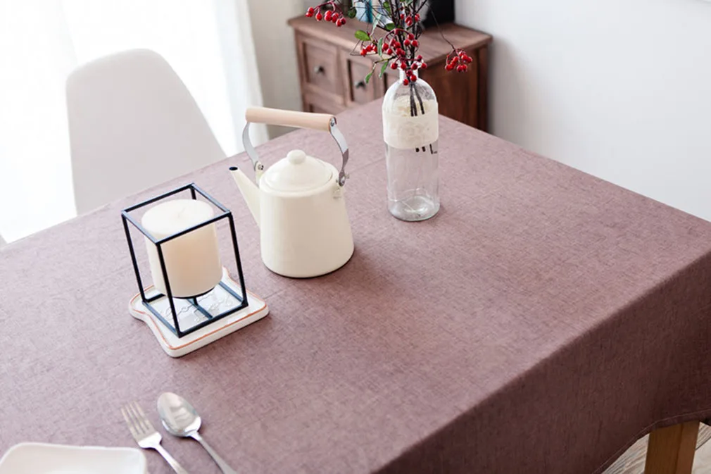 YO HOOM Minimalist Nordic Striped Waterproof Tablecloth Mediterranean Style Tea Table Cloth Kitchen Restaurant Coffee | Дом и сад