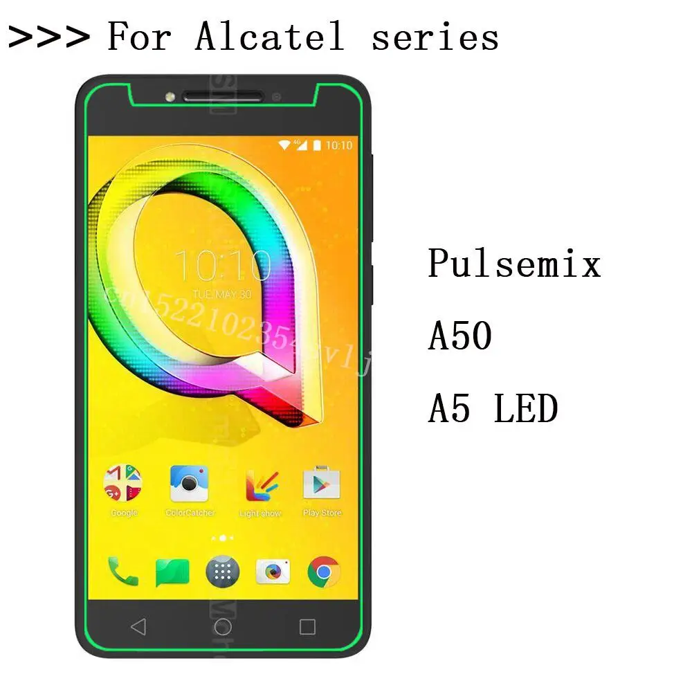

Смартфон для Alcatel Pulsemix A50 A5 LED закаленное стекло 9H Взрывозащищенная защитная пленка для экрана