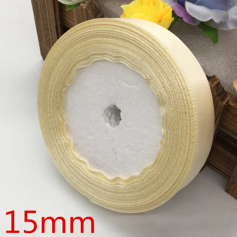 25 ярдов шелковая сатиновая лента для риса украшения свадебной вечеринки