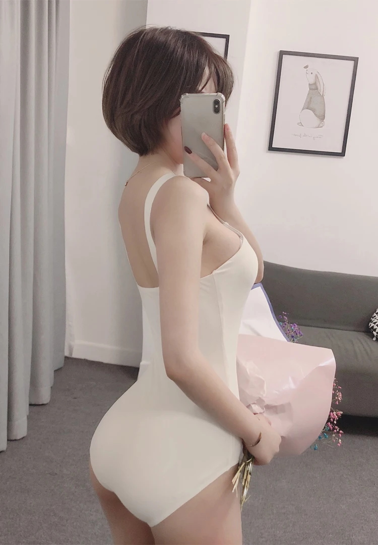 Syswimwear бренд Для женщин пикантные Цельный купальник Белый спортивный купальник для бассейна горячие девушки милые пляжная одежда ванный комплект