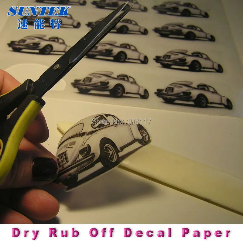 (10 компл./Лот) Высококачественная сухая наклейка не погружающаяся в воду |