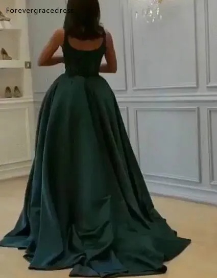 Темно-зеленые длинные вечерние платья новое поступление дешевые трапециевидные
