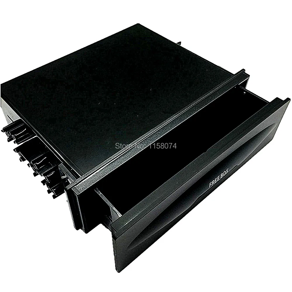 Один Din Авто Радио Установите карман Даш Комплект ящик для хранения одного Слои