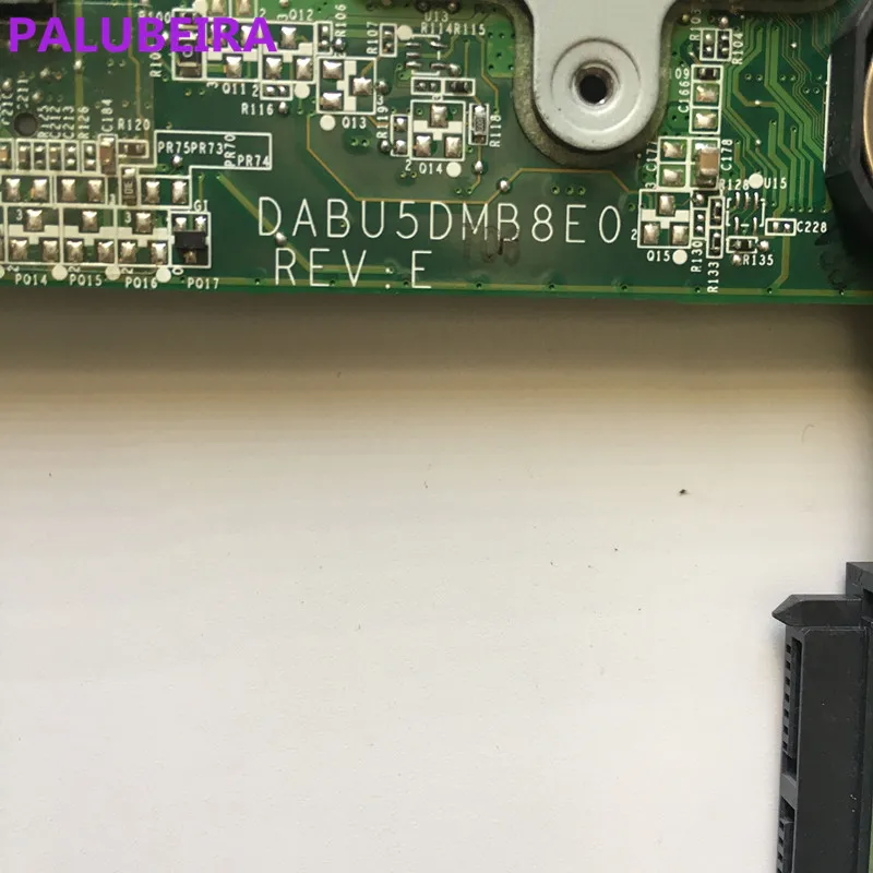 Материнская плата для ноутбука toshiba satellite L730 L735 модель DABU5DMB8E0 REV E A000095040 HM65 DDR3 100%