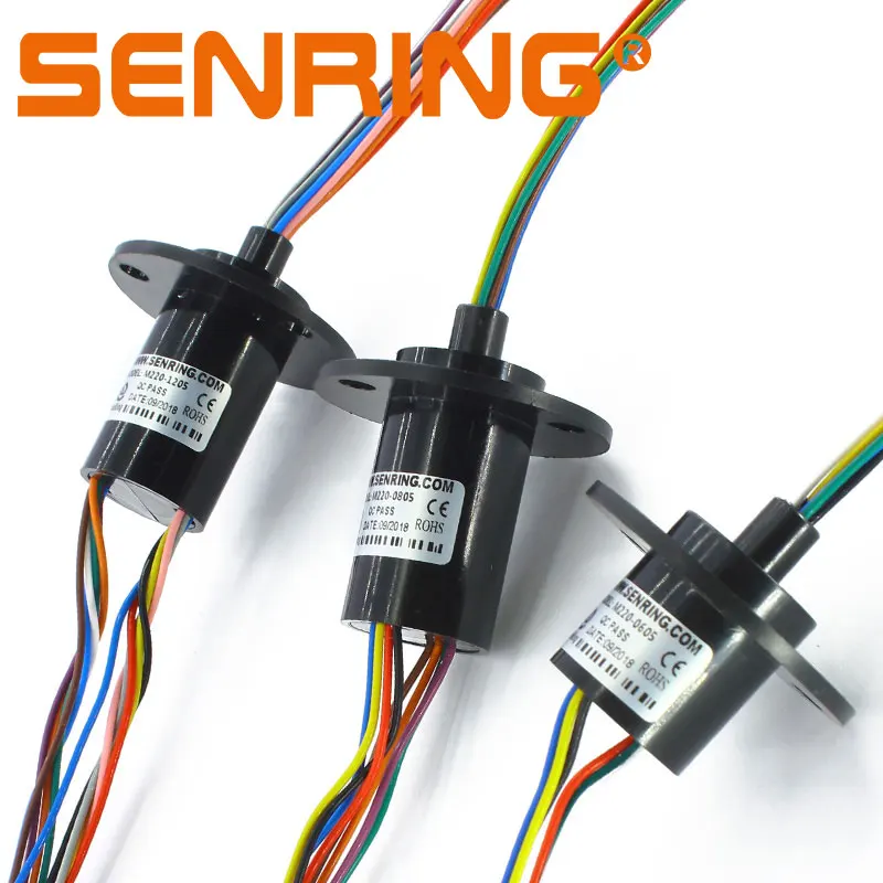 OD 22mm Capsule Slip Ring with 6 8 12 Circuits Signal 5A Gold to Contacts Mini Slipring | Электроника