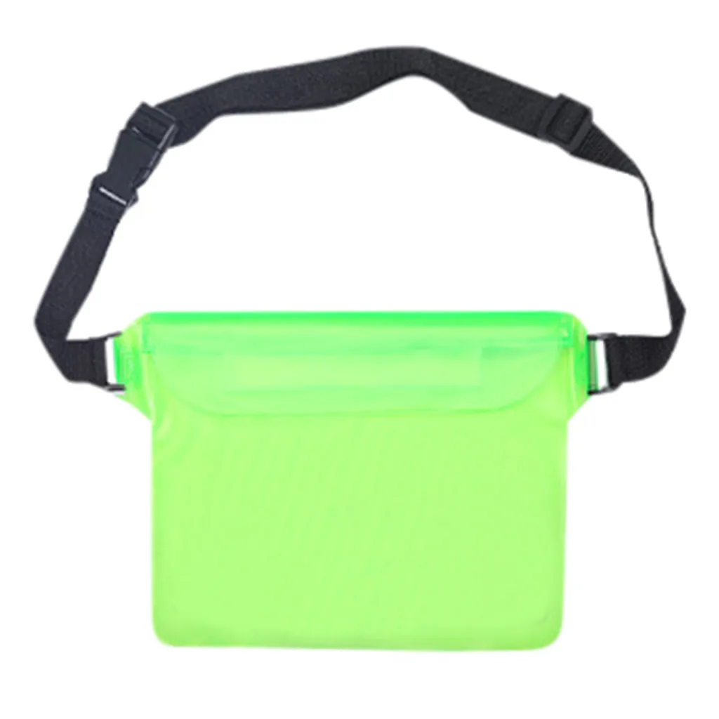 Водонепроницаемая сумка для дайвинга плавания поясная пляжная с регулируемым