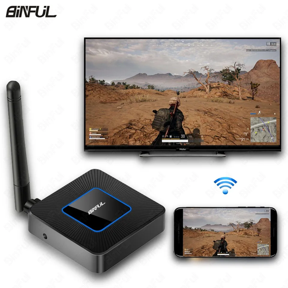 MHL беспроводной HDMI приемник Wifi Дисплей Dongle адаптер для Iphone Android Micro USB Type C