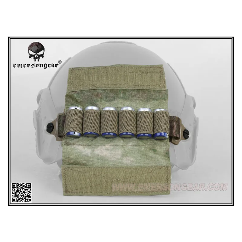 Шлем emersongear аксессуар сумка счетчик веса тактическая утилита MOLLE EM8826 Coyote коричневый черный Мультикам AOR1 ATFG AOR2