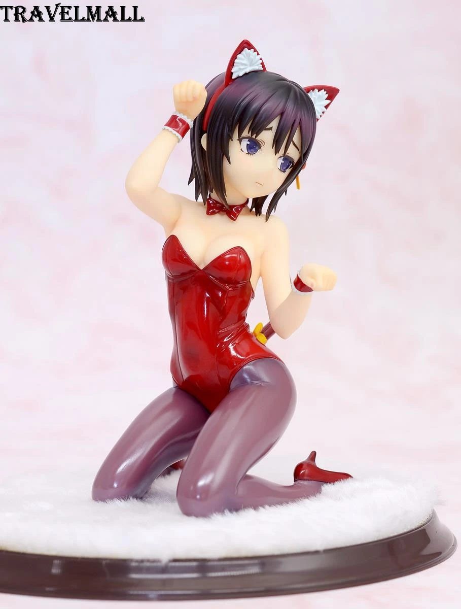 Travelmall Новый в коробке аниме Mikaduki Yozora рыжий кот 16 см ПВХ фигурку игрушки куклы для