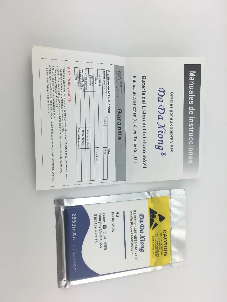 Новый аккумулятор 2850 мАч V3 V3C для Inew Battery Plus Высококачественная подставка