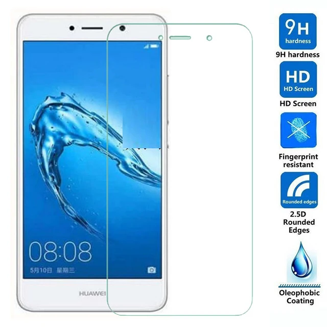 Закаленное стекло для Huawei Y7 протектор экрана закаленная Защитная пленка
