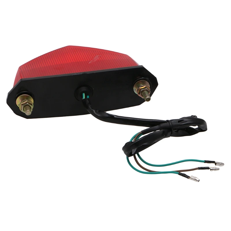 YAM Универсальный DC12V красный 10LED Мотоцикл ATV Байк тормоз Стоп бег задний светильник