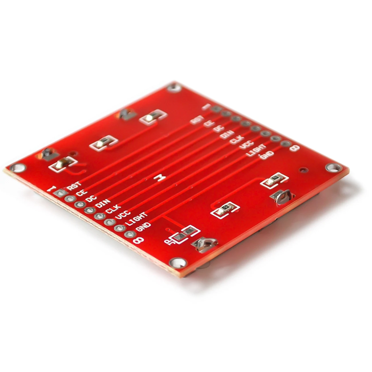 10 шт. Smart Электроника LCD модуль дисплей Мониторы белый PCB устройство подсветки 84*84