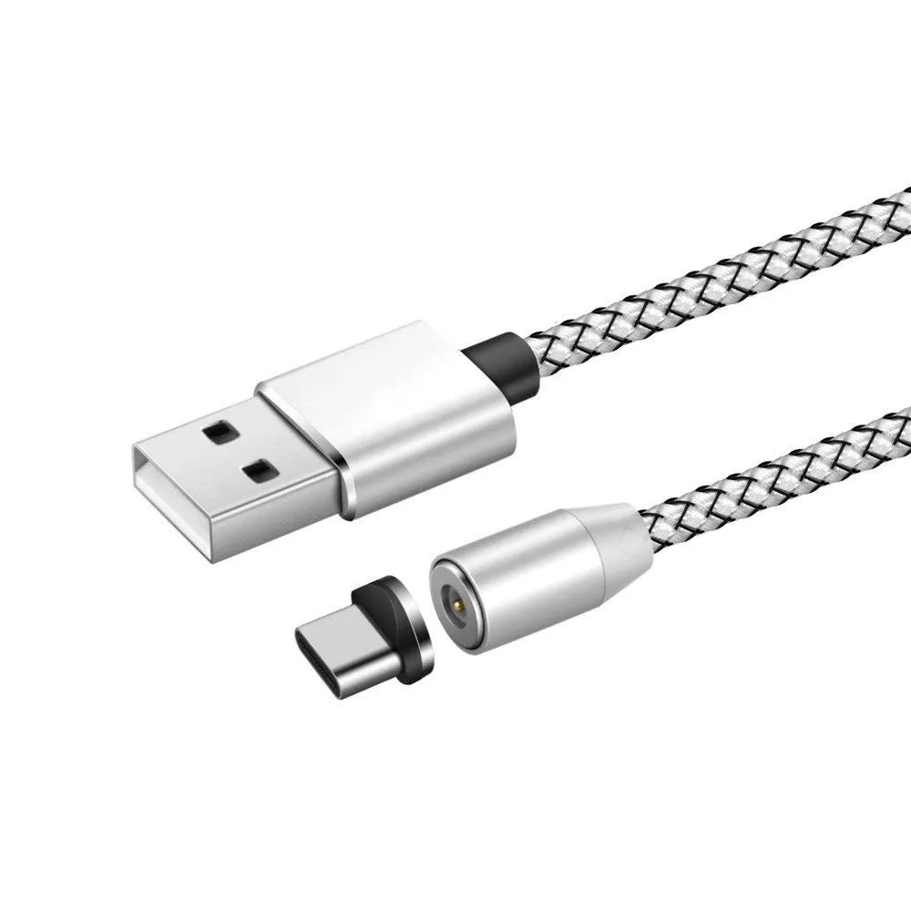 1 м 2 м Тип C USB C Магнитный кабель зарядное устройство для huawei P10 P20 Pro, mate 20 10 9 X RS, Nova 4 3 2, LGG6 G5 нейлоновый шнур Магнитный кабель