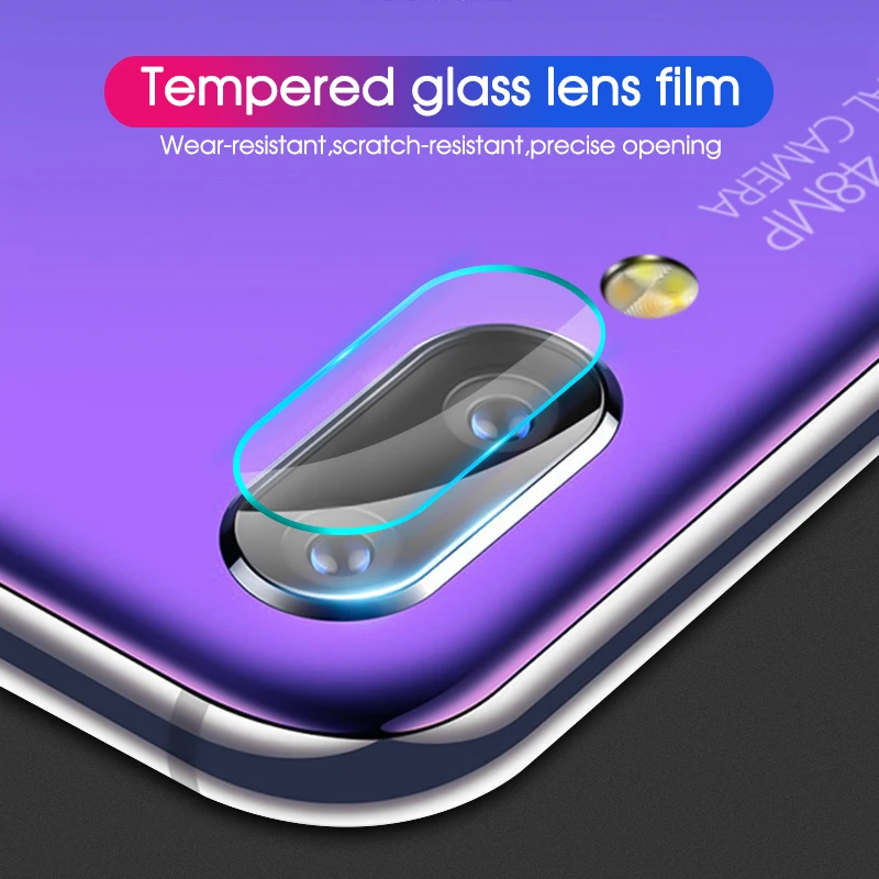 For Redmi Note 7 Glass Back Camera Lens Screen Protector Film Xiaomi Pro 7S 7A Protective Tempered | Мобильные телефоны и