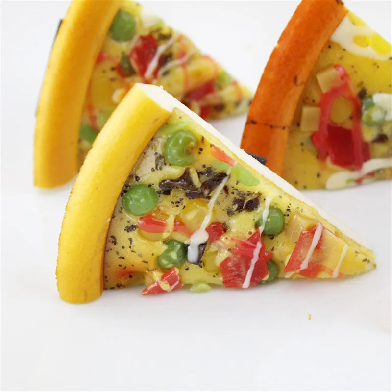 8 pz пицца фетиш игрушка медленно восстанавливающая форму Squishie Jumbo экономичная