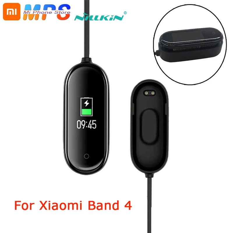 Xiao mi usb зарядный кабель для mi Band 4 сменный Шнур зарядное устройство адаптер для Xiao mi band 4 умный браслет аксессуары