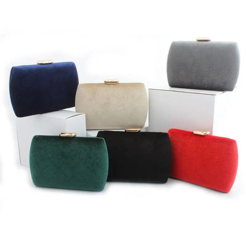 Новая Замшевая сумка вечерние сумки клатчи дизайнерский 6 цветный дневной клатч