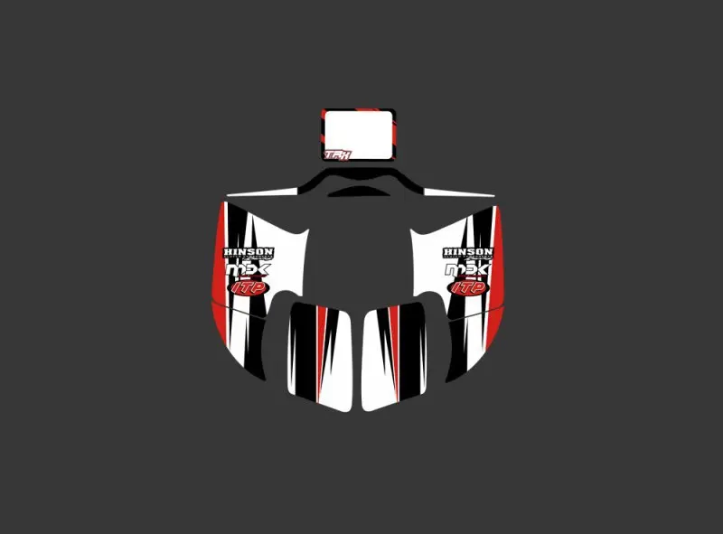 Наклейка H2CNC для Honda TRX450R TRX 450R fourtrax ATV 450 R|graphics kit|sticker kitkits graphics |