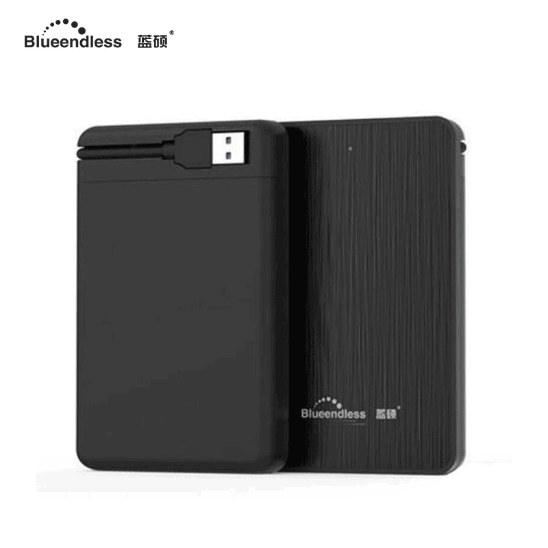 Blueendless 2018 USB жесткий диск Красочный Алюминий 2 5 'Sata к 3 0 внешний 1 ТБ для ноутбука