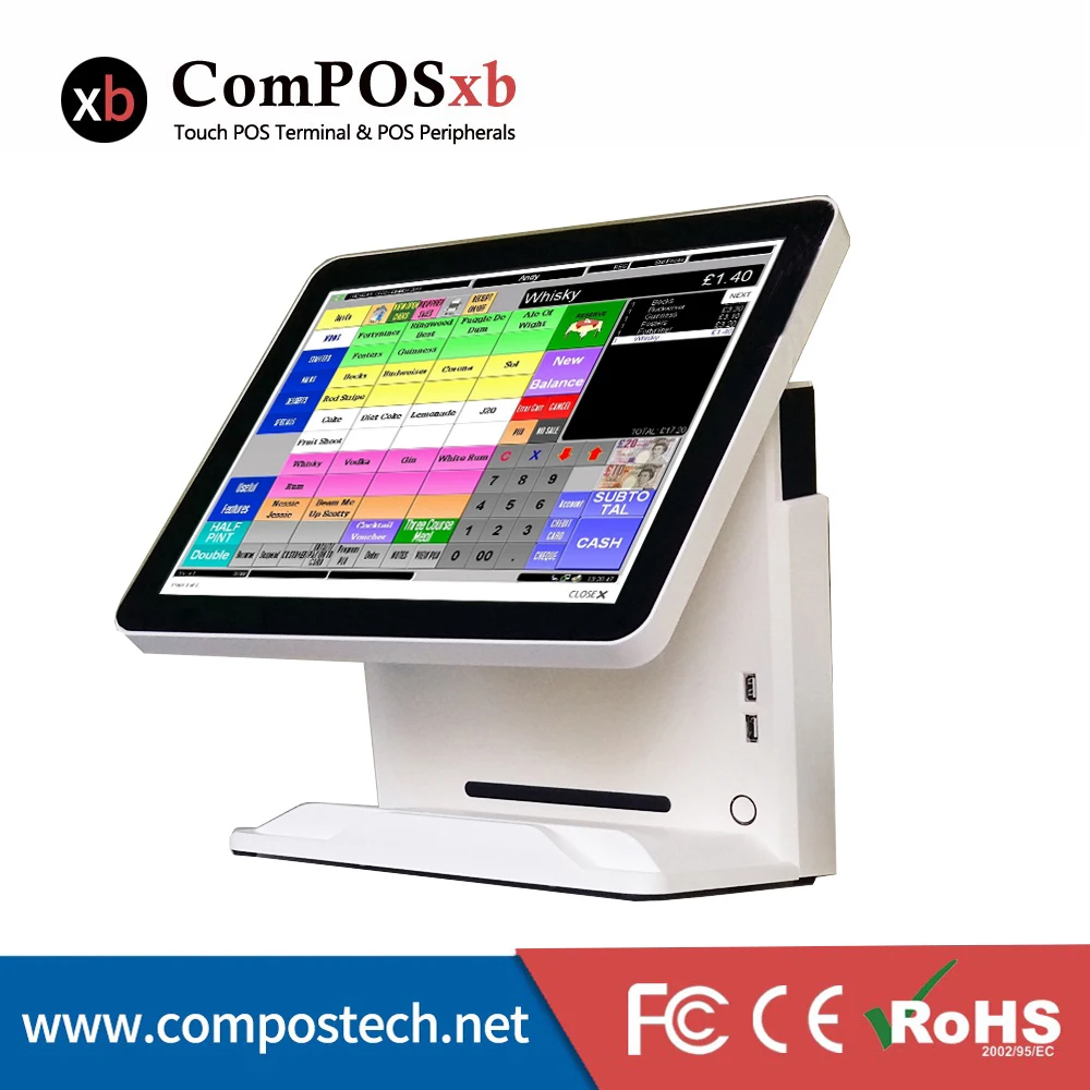 Кассовый аппарат фабрика Pos Системы с 15 дюймовым монитором/Дисплей/компьютер