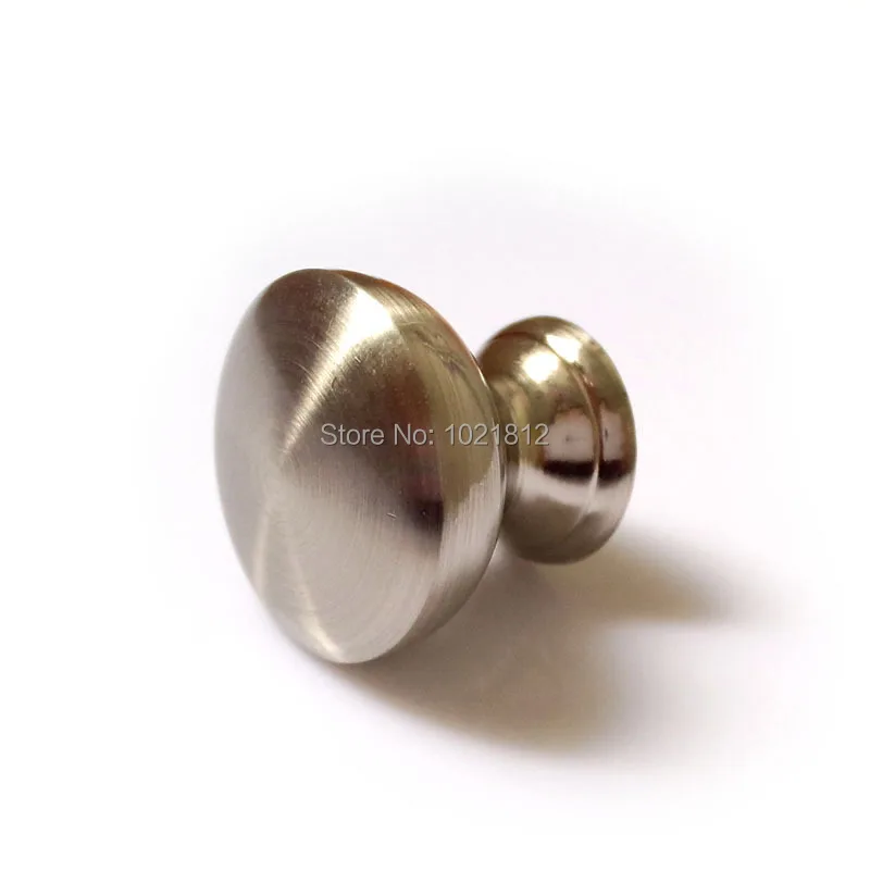 25 мм Алюминий сплав Атлас Никель ручка для шкафа Шкаф Ручка Кухня ящика тянуть