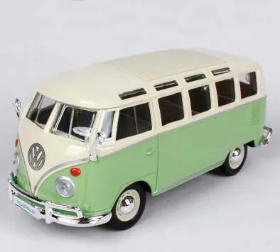 1:24 Maisto SANBA 1962 Bus T1 Kombi модель игрушечного автомобиля из сплава Коллекция игрушек
