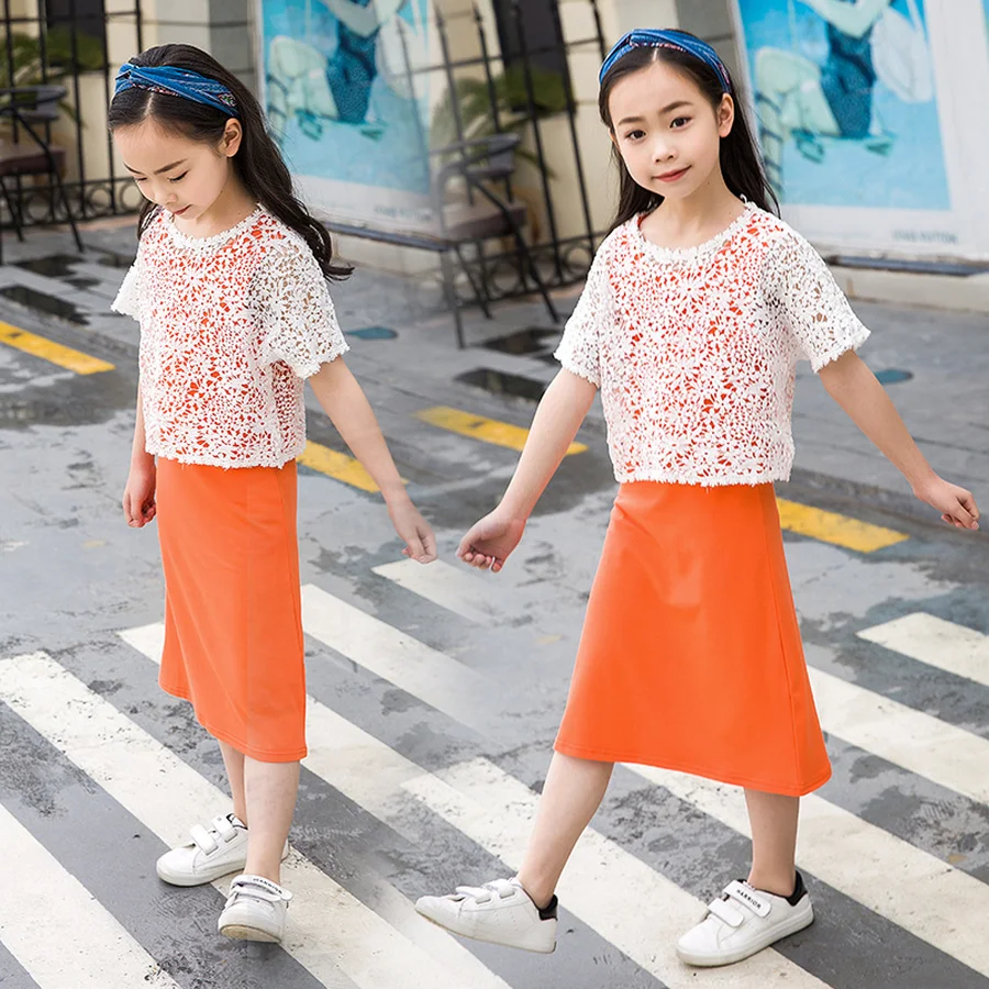 Baby Girl Ankle Length Dress Solid Casual Cotton Sleeveless Dresses for Teens Girls Children Tank Gown 8 10 12 14 16 | Детская одежда и