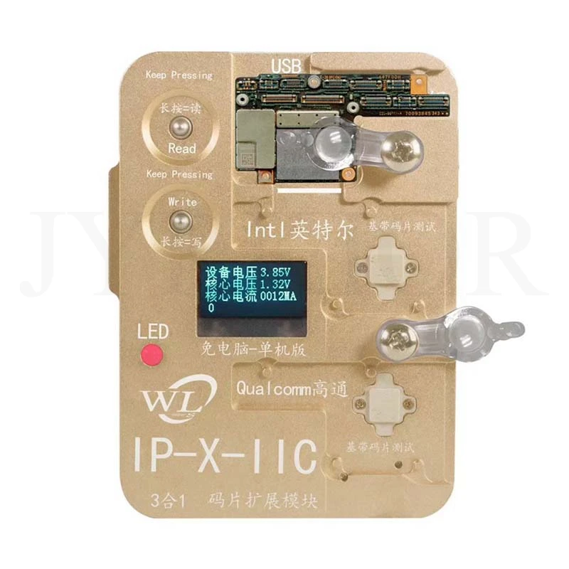 Jyrkior программиста Intel устройство, док-станция Qualcomm Baseband логики EEPROM IC модуль чтения и записи инструмент для iPhone 6/6s/iPhone 7 Plus/8/8 P/X XS MAX XR