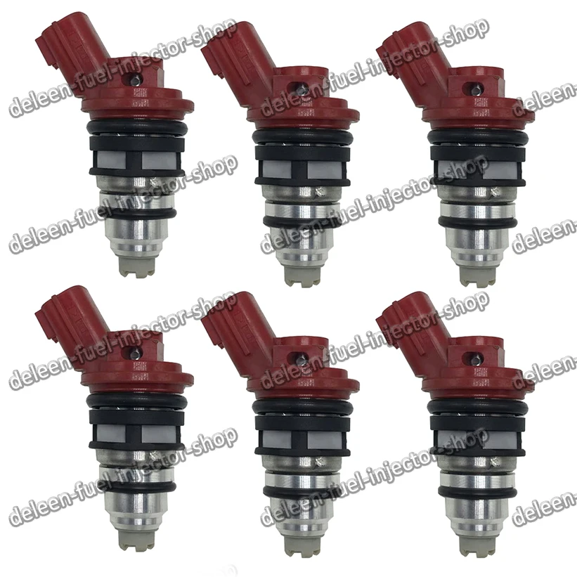 Топливные форсунки O.E для 90 93 Nissan 300ZX Фаза 1 2 VG30DE VG30DETT Z32 270CC 6 шт.|fuel injector|injector