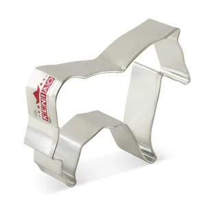 KENIAO ферма конский печенье резак для детей день рождения-9,4x7 см бисквит Фондант Кондитерская форма для хлеба-нержавеющая сталь