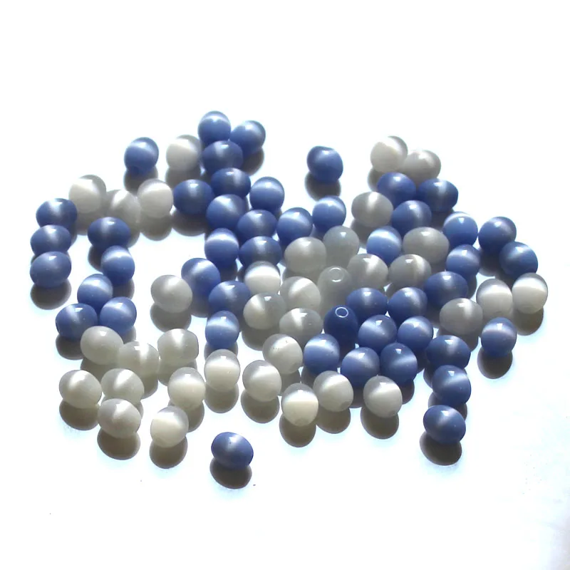 

Wholesale Price Glass Oval Beads 4x5mm 200pcs/lot Cats Eye Beads For Jewelryl Making Mixed Color Opal Beads SQMY45Y
