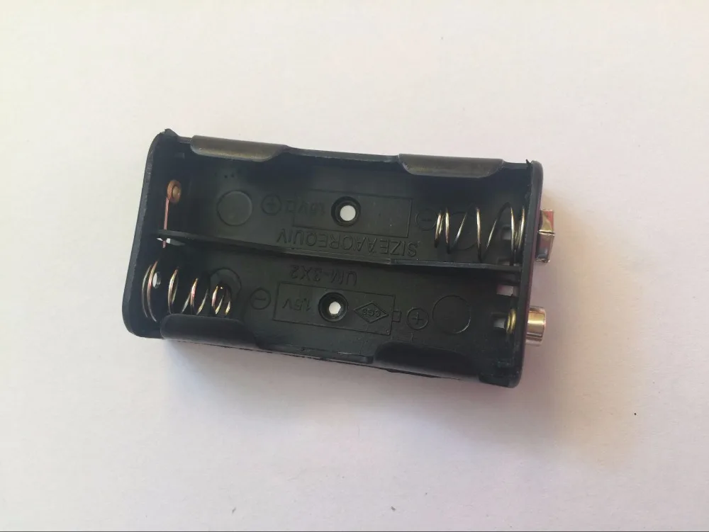 Новый горячий батарейный отсек Srorage держатель коробки с штыревыми пружинами на