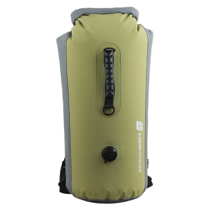 blackish green60L 35/60L Водонепроницаемый Плавательный рюкзак сумка для путешествий на открытом воздухе водонепроницаемая сумка сотовый телефон сумка водонепроницаемость сухой мешок большой Ёмкость Водонепроницаемый лодках сумка рюкзак - Цвет: blackish green60L