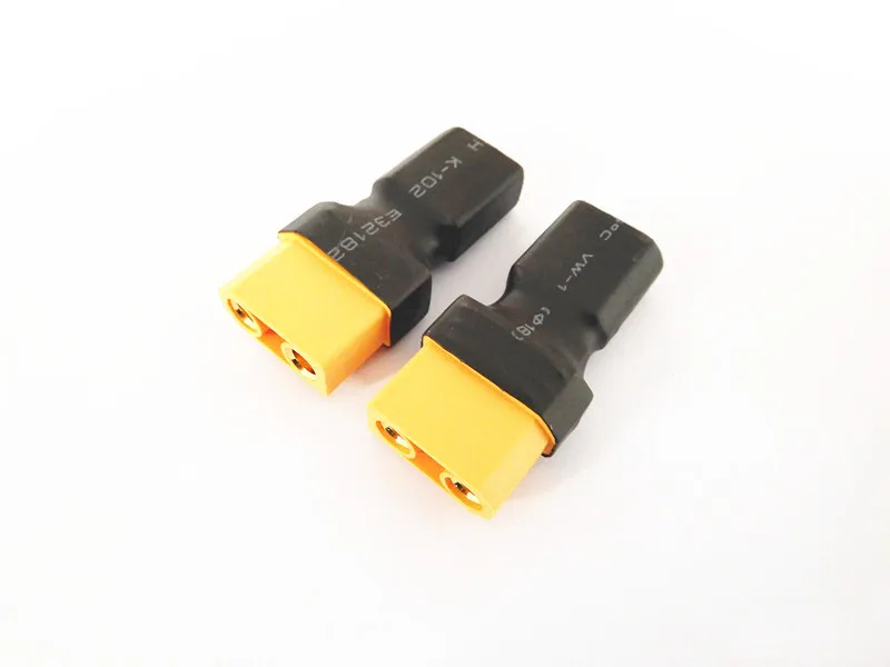 Адаптер-переходник для разъема XT60 Male to XT90 2 шт. без проводов XT-90 | Игрушки и хобби