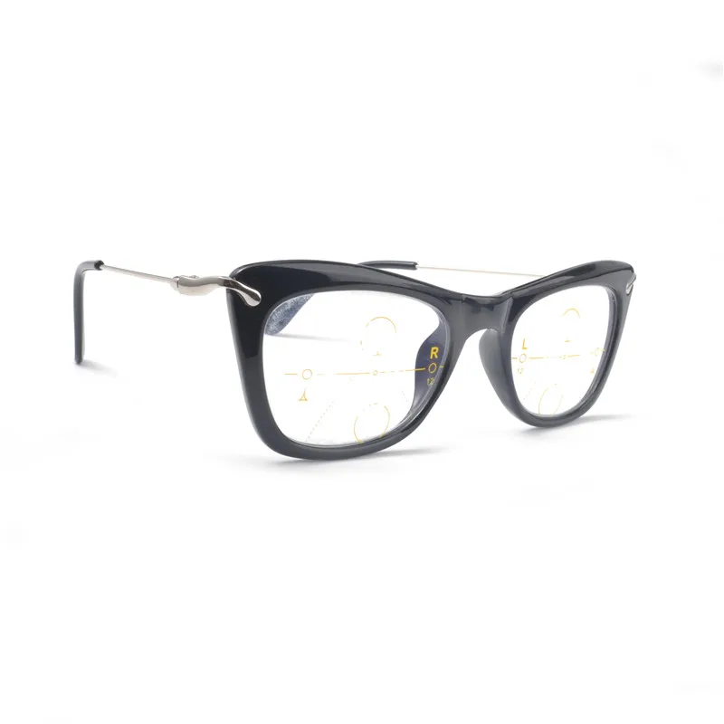 MINCL/2018 прямоугольник прогрессивная мульти-фокус очки для чтения Ретро женские