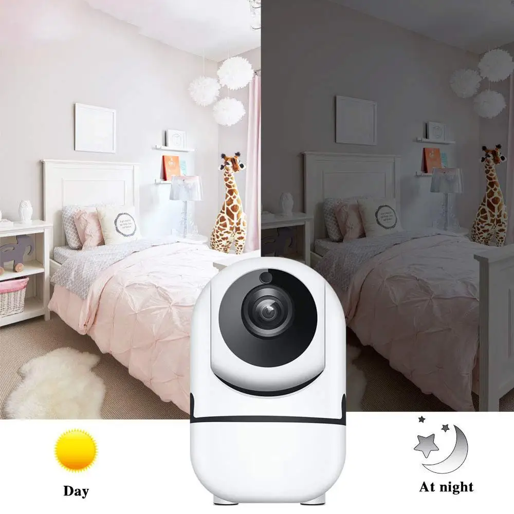 

HD 1080P WiFi Home Wireless IP Camera with Night Vision,2-Way Audio, Motion Detection,Pan/Tilt/Zoom for Baby/Elder/Pet CCTV