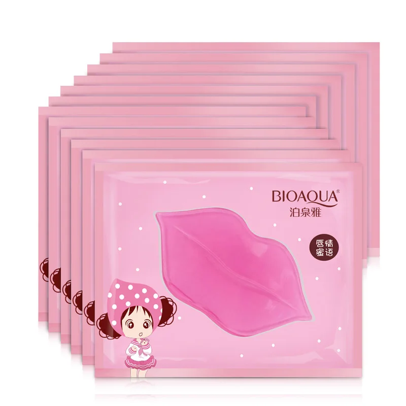 Bioaqua 20 шт. коллаген питательный губ фильм маски для lip care Tapis анти vieillissement