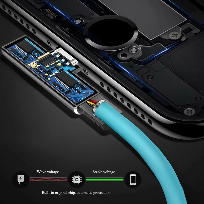 Evewher поддерживает 3A USB кабель для быстрой зарядки передачи данных xiaomi huawei iPhone