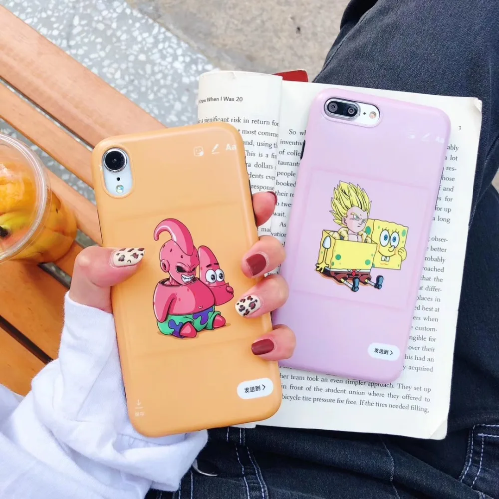 Популярный Мягкий силиконовый чехол для телефона Dragon Ball Personalit iPhone 6 S plus 7 8 X XS XR MAX