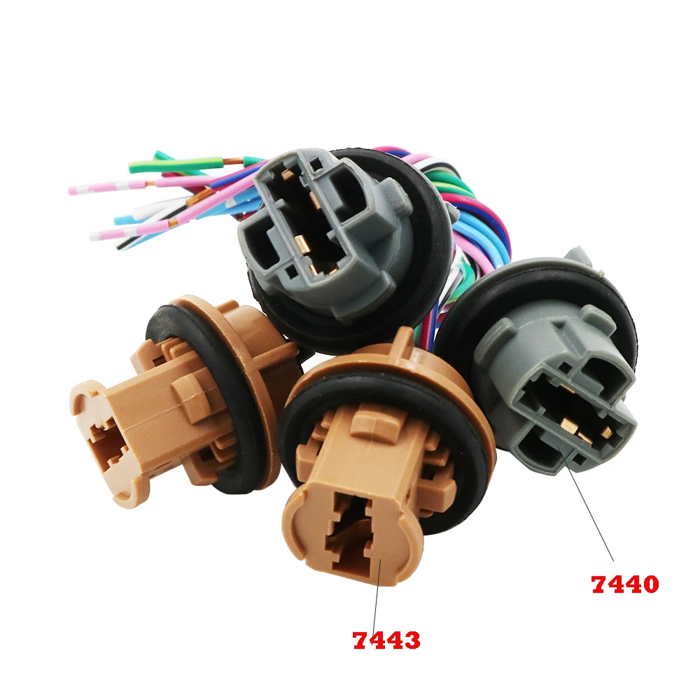 YSY 50 шт T20 7440 7443 цоколь-адаптер для светодиодной лампы парковочные фары автомобиля