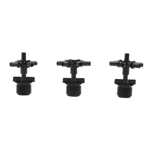 Соединители 5-контактные, 6-контактные, 7-контактные, 6 мм, с наружной резьбой 12 дюйма, для сельского хозяйства, парникового распылителя, 10 комплектов