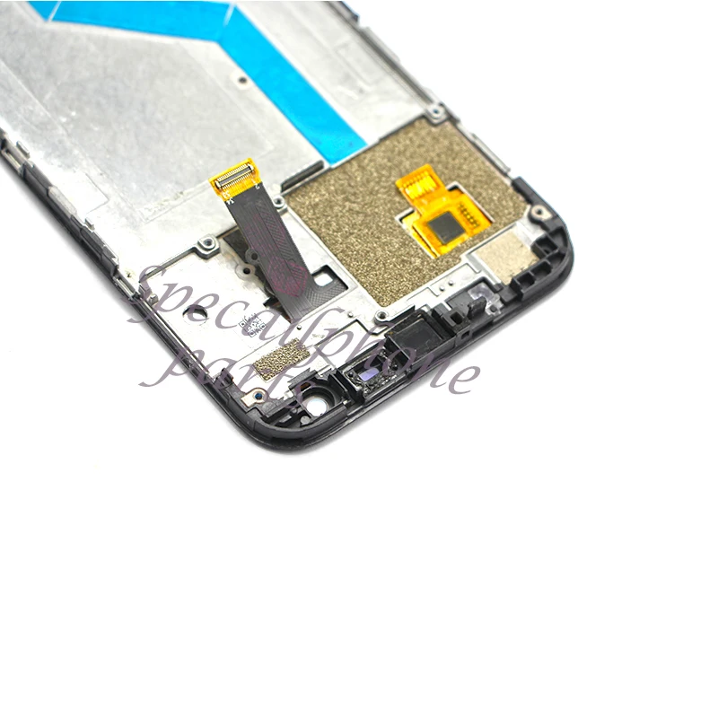 С рамкой для ZTE Blade A6 lite ЖК дисплей кодирующий преобразователь сенсорного экрана в