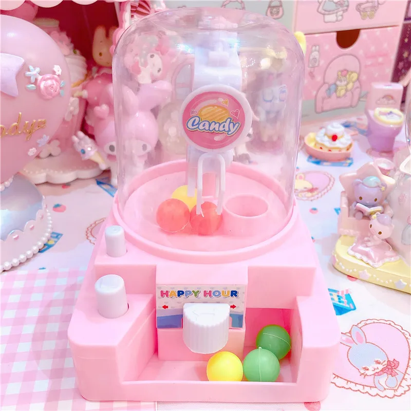 

1set Cute Catching Machine Plastic Kids Candy Ball Gripper Interactive Developing Educational Toys Set